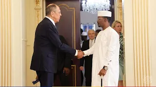 Russian foreign minister wraps Africa tour with working visit in Chad