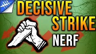 Decisive Strike Nerf Announced.... Again? - Dead by Daylight