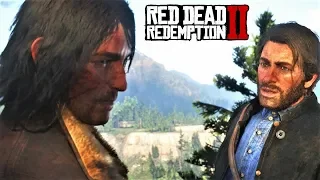 Red Dead Redemption 2 - Артур шутит про шрамы Джона Марстона