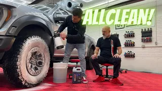 How to deep clean your wheels with All Clean (our all purpose cleaner)