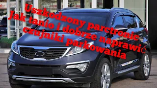 Kia Sportage III błąd czujników parkowania nie działała parktronic uszkodzony głośnik