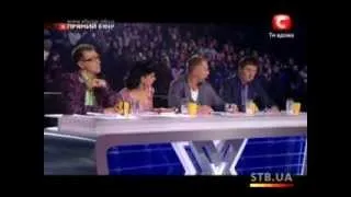 «The X-factor Ukraine» Season 2. First live show. part 2