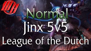 DUTCH - League of Legends - 5v5 - Jinx vs Kog'Maw en Nami - Weirdhans NL
