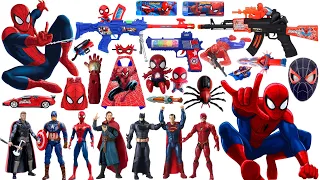 Spider Man action doll | Marvel popular toy collection | Marvel toy gun collection unboxing