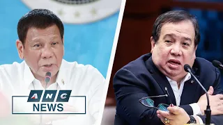 Gordon on Duterte's remarks against him: I have locked horns with previous presidents | ANC