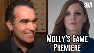 Brian d'Arcy James Interview - Molly's Game World Premiere | TIFF17