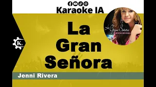 Jenni Rivera - La Gran Señora - Karaoke
