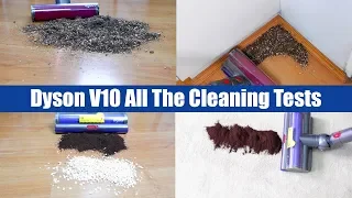 Dyson V10 Absolute Big Mess Test: How Well Does it Clean?