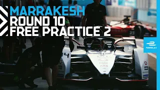 2022 Marrakesh E-Prix  - Round 10 | Free Practice 2