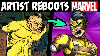 Artist Reboots FORGOTTEN MARVEL COMICS Into the MCU P2 (Stories & Speedpaint)