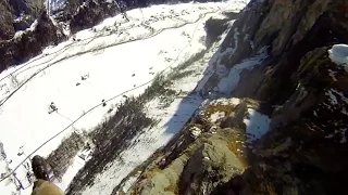 Friday Freakout: BASE Jumper Nearly Dies Jumping Off Wrong Cliff!