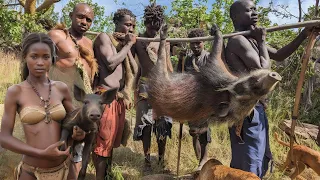 Hunt to Survive | Amazing How Hadzabe Thrive in the WILD