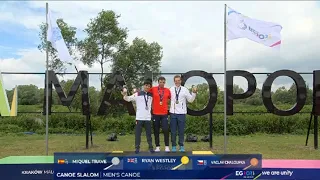 Ryan Westley| Gold Medal| men's Canoe slalom| C1 Final| European Games 2023| World Sports Complex