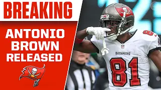 Antonio Brown CUT BY BUCCANEERS after leaving mid-game against Jets | CBS Sports HQ