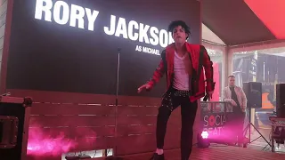 RORY JACKSON as MICHAEL JACKSON - THRILLER Live - April 2023