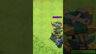 pekka attack gameplay #coc #shorts #yrshort #virelshorts