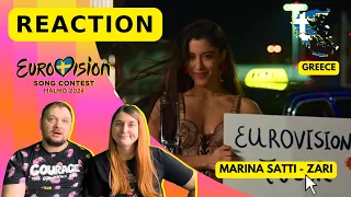 🔊 Реакція на Marina Satti - 'ZARI' - Greece 🇬🇷 | Eurovision 2024