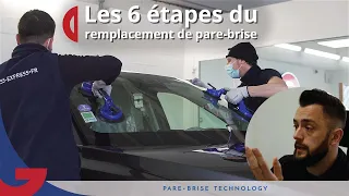 Remplacement de pare-brise avec caméra en 6 étapes • Glass Express