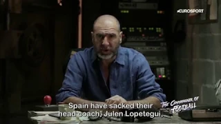 Eric Cantona on Spain's coach change