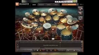 RAMMSTEIN - Sonne only drums midi backing track