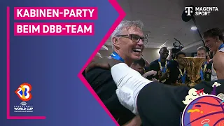 Kabinenparty beim DBB-Team | FIBA Basketball-WM 2023 | MAGENTA SPORT