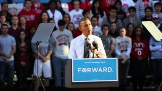 Obama visits Ohio State