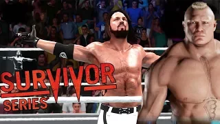 WWE2K18 Survivor Series | Brock Lesnar vs AJ Styles