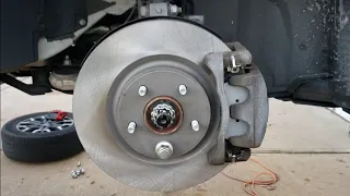 Nissan Pathfinder Front Brake Pads and Rotors Replacement AWD Change 2020 and Other Similar Years