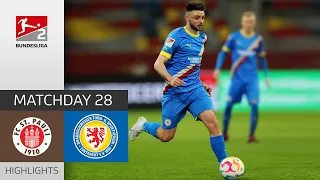 Lightning Start ! | FC St. Pauli - Eintracht Braunschweig 1-2 | All Goals | Matchday 28