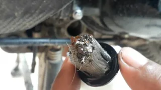 Honda dio oil filter cleaning | scooty oil filter cleaning