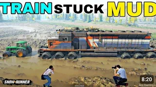 Tractor  vs Mud (कीचड़ से निकला) 📸#gaming #snowrunner