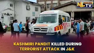 KASHMIRI PANDIT KILLED DURING TERRORIST ATTACK IN J&K