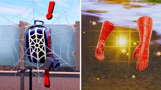 Fortnite Chapter 3 Spider-Man's Web Shooters Mythic Location Guide!