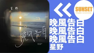 星野 - 晚風告白（我遇見很多人卻只想和你慢慢周旋） | 動態歌詞♫