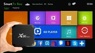 Обзор TV BOX X96 Mini  Android 7.1.2 / Amlogic S905W / 2GB Ram+16GB Rom