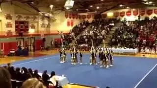 Richard Montgomery 2014 MCPS cheer competition (Division 2)