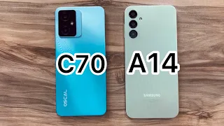 Blackview Oscal C70 vs Samsung Galaxy A14