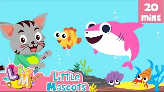 Little Fish + Itsy Bitsy Spider + more Little Mascots Nursery Rhymes & Kids Songs