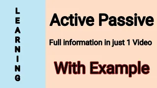 Active Voice  Passive Voice Explained