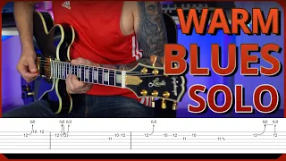 a WARM and COZY BLUES solo // with TABS and POV