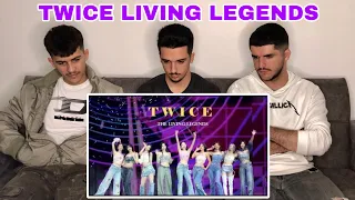 FNF Reacts to Who Is TWICE? (A Dive into the Living Legends)