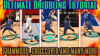 The Ultimate Dribbling Tutorial in NBA 2k Mobile🔥🔥(Shammgod, Crossover,Spin Move and many more)