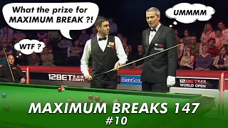 Ronnie O'Sullivan | Snooker Maximum Breaks 147 #10