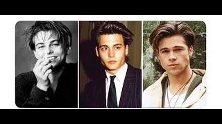 Back to the past | Brad Pitt, Leonardo DiCaprio and Johnny Depp in 90s and 80s