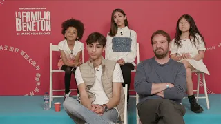 Entrevista con Alí Dia, J. Mazón, Kamsiyochi Ngene, G. Bichir y Meilin Chen por "La familia Benetón"