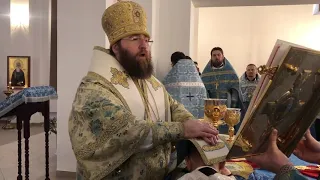 Хиротония. Божественная литургия в храме святителя Тихона г. Саратова