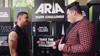 Guy Sebastian takes the Pepsi Max Taste Challenge on the 2019 ARIA Awards Red Carpet