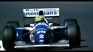 Ayrton Senna  - Testing the new Williams-Renault FW16 (1994)