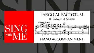 Largo al factotum - Accompaniment - Figaro - Rossini