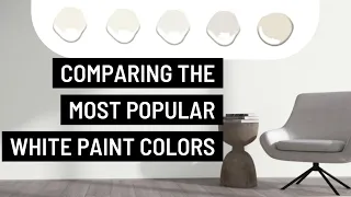 White Paint Colors- Comparing White Paint Color Hues